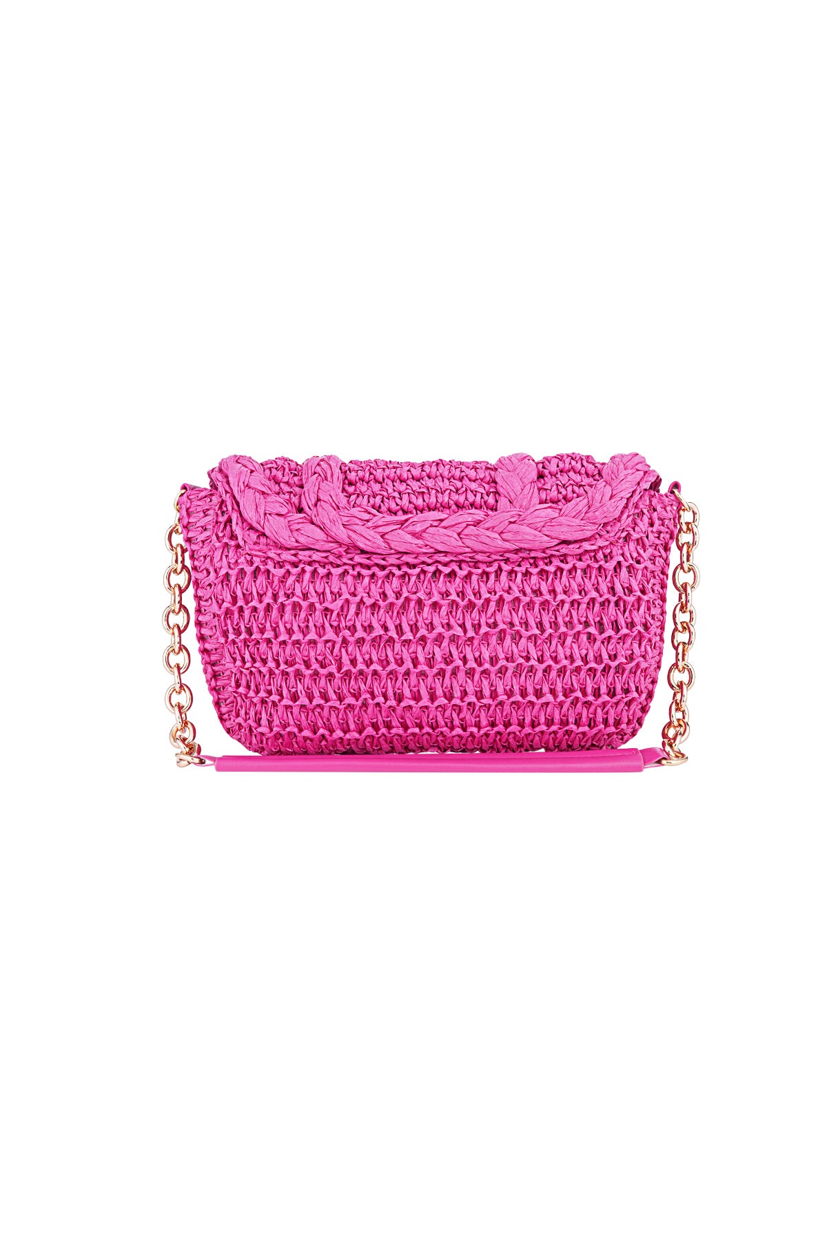 umhängetasche summer vibe papier | fuchsie damen