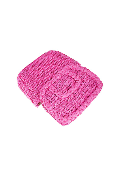 Umhängetasche Summer Vibe Papier | Fuchsie Damen