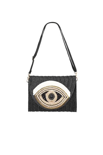 Strandtasche Papier Augenmotiv | Premium Sommer Bag