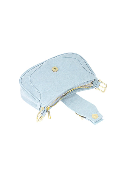 Damen Handtasche Schnallen-Detail | Farbenfrohe Bag