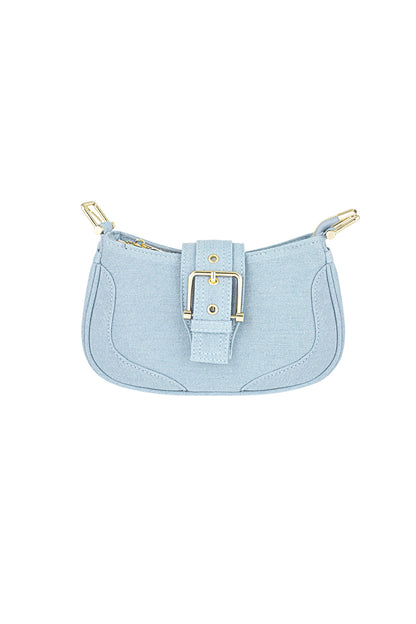 Damen Handtasche Schnallen-Detail | Farbenfrohe Bag
