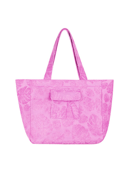 Damen Handtasche PU-Leder | Volltonfarbe Grün & Rosa