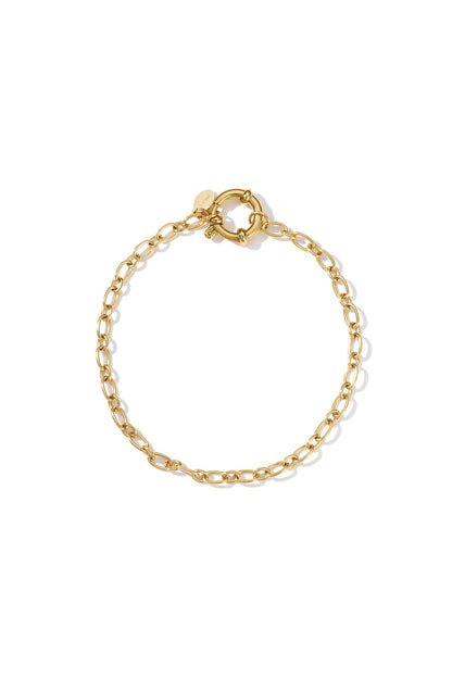 Damen Armband Kette Zart | Edelstahl | Goldfarbe