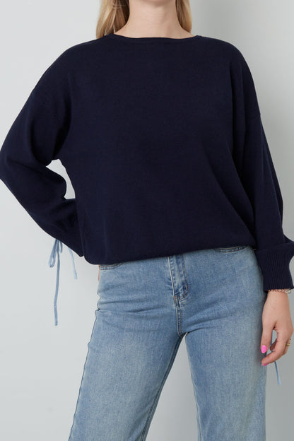 Damen Pullover Viskose Farbkontrast | Viskose | Mehrfarbig