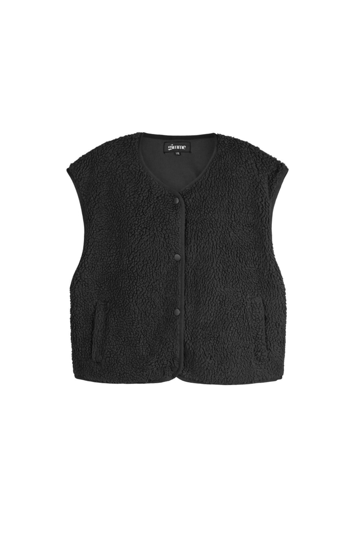 damen weste unifarben elegant | polyester | mehrfarbig