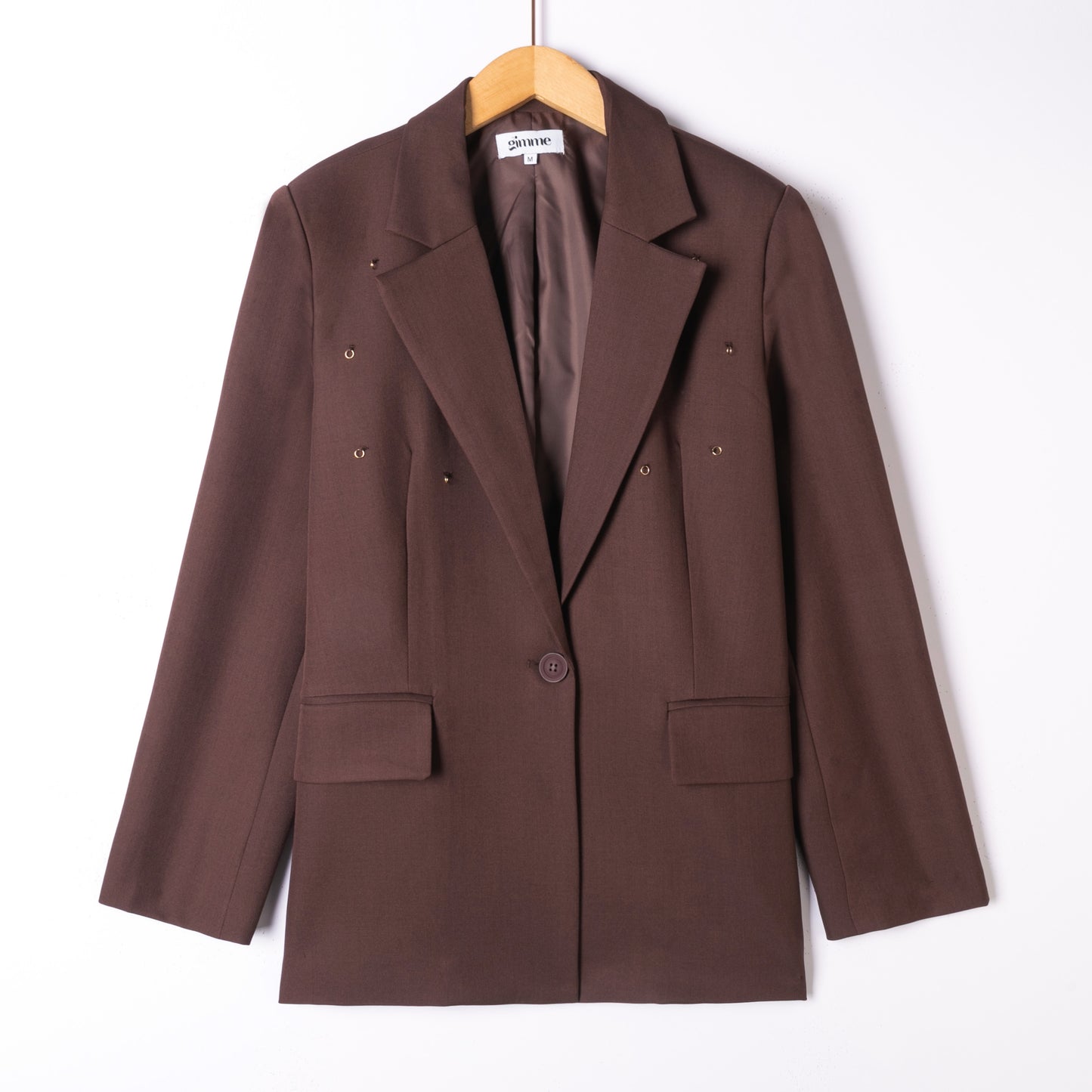 damen blazer vollton | büroalltag | braun & creme bis xl