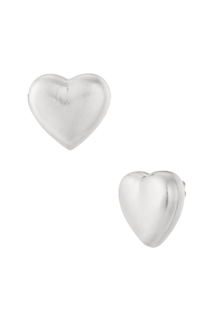 Damen Ohrstecker Herz Basis | Edelstahl | Gold & Silber