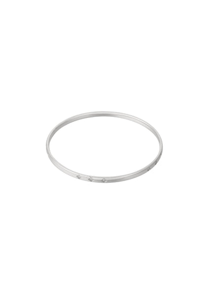 Schlichter Mini-Diamant-Armreif