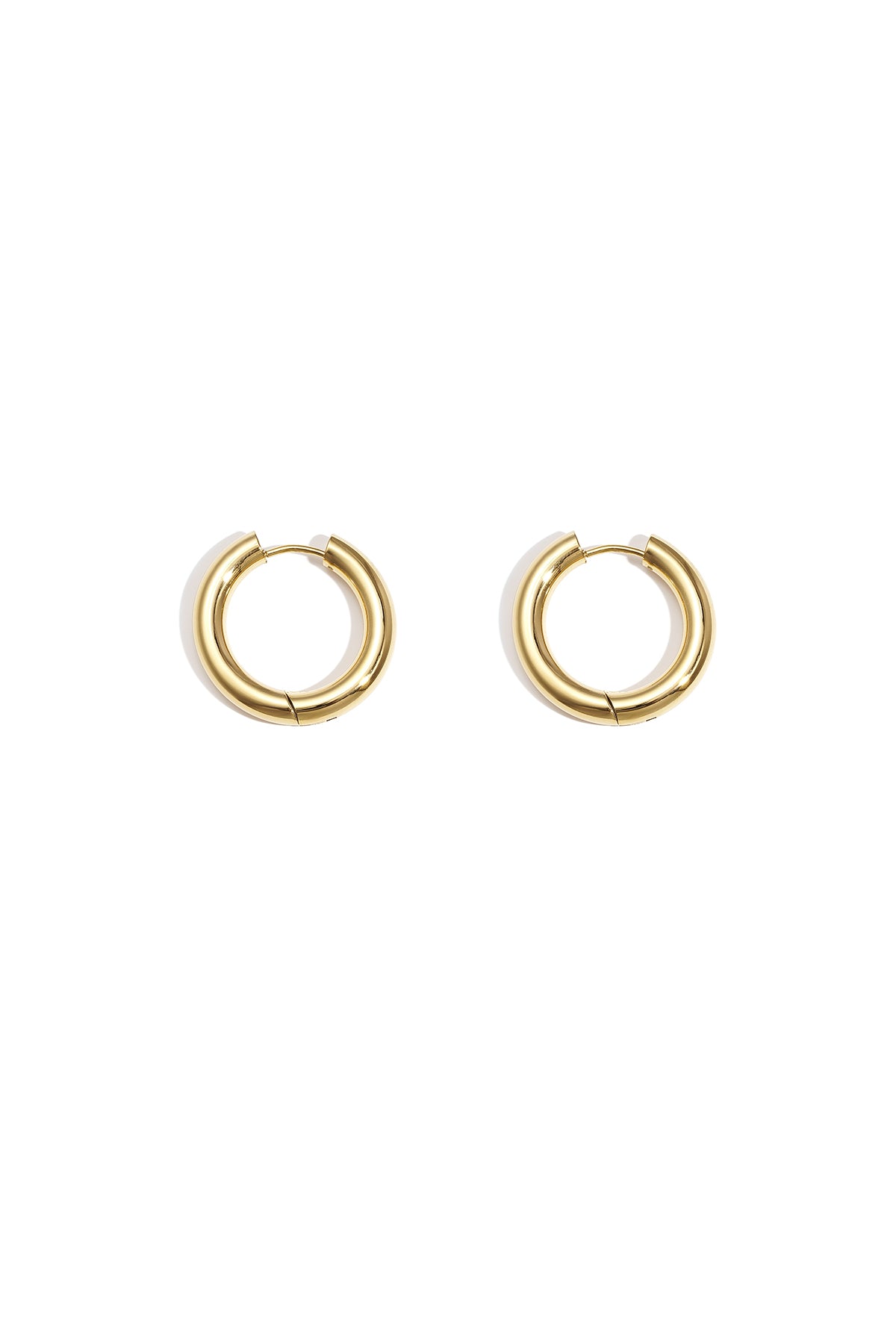 Damen Creolen XL Klassisch | Edelstahl | Gold & Silber