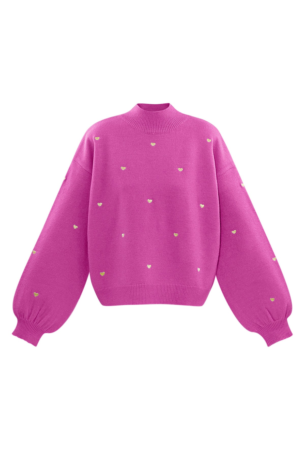 Damen Strickpullover Herzog Muster | Acryl | Mehrfarbig
