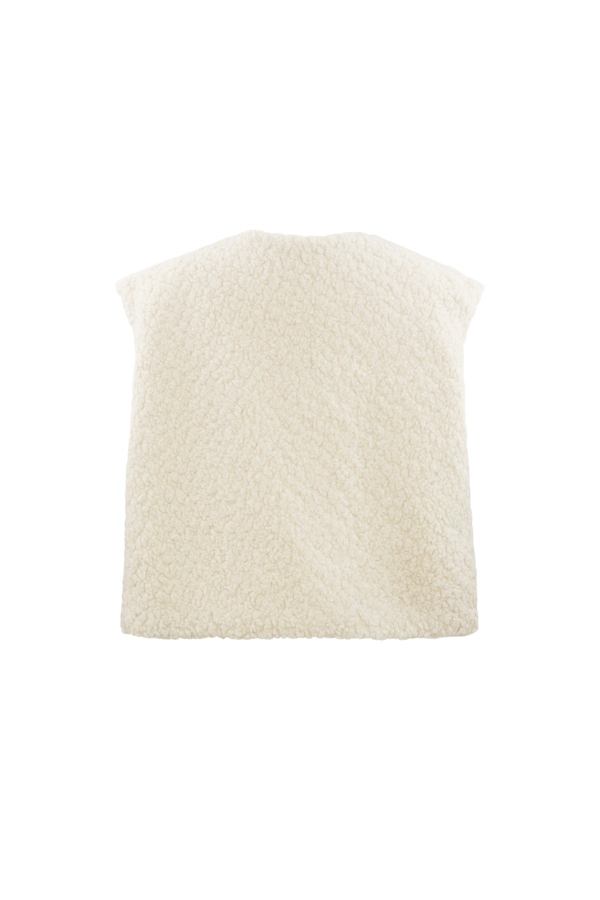 Damen Weste Vollton Gewebte Struktur | Polyester | Mehrfarbig