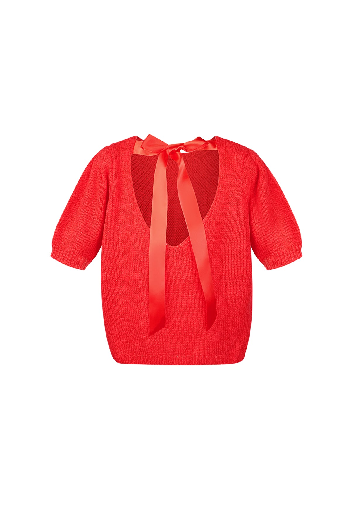 damen top gestrickt rückenband | nylon | mehrfarbig