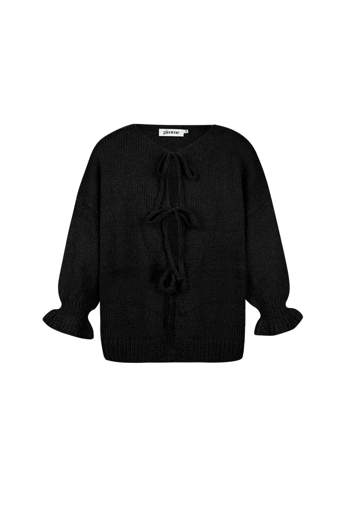 damen top oversize schnürung | nylon | mehrfarbig
