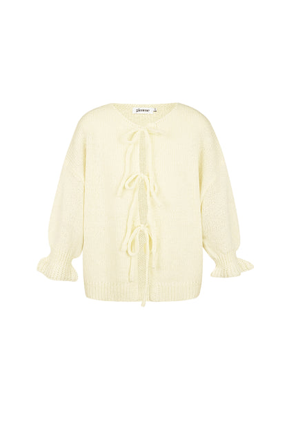 Damen Top Oversize Schnürung | Nylon | Mehrfarbig