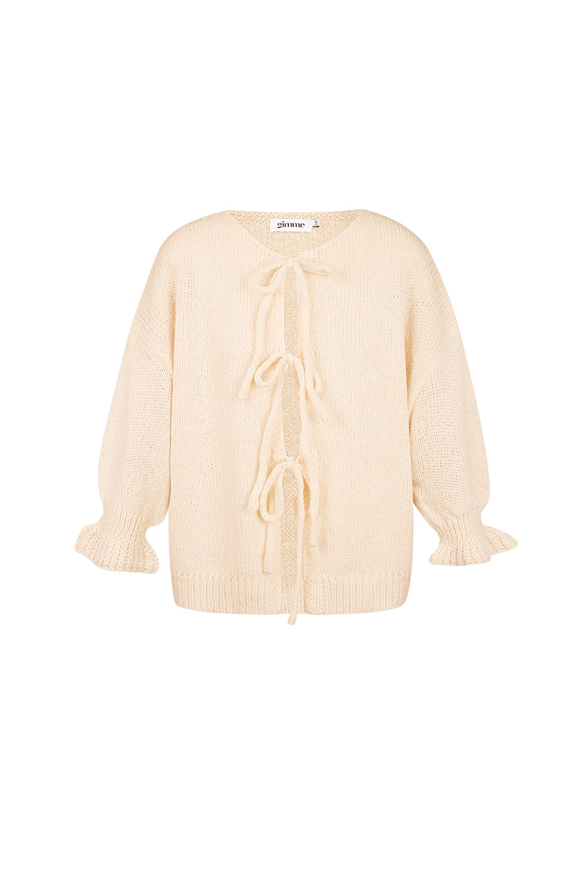 damen top oversize schnürung | nylon | mehrfarbig