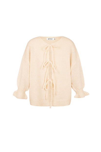 Damen Top Oversize Schnürung | Nylon | Mehrfarbig