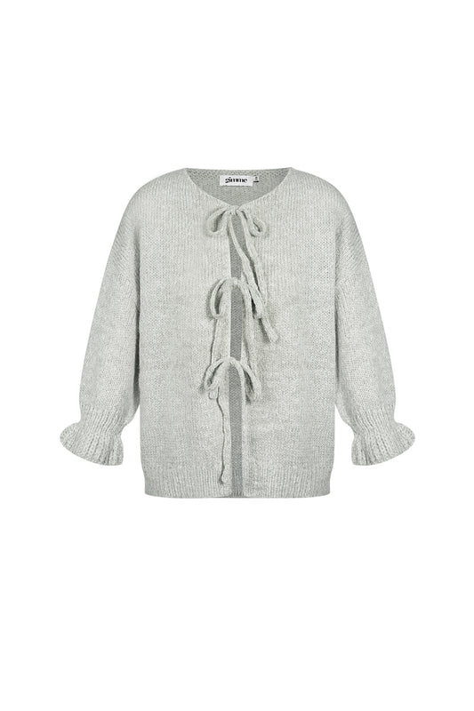 Damen Top Oversize Schnürung | Nylon | Mehrfarbig