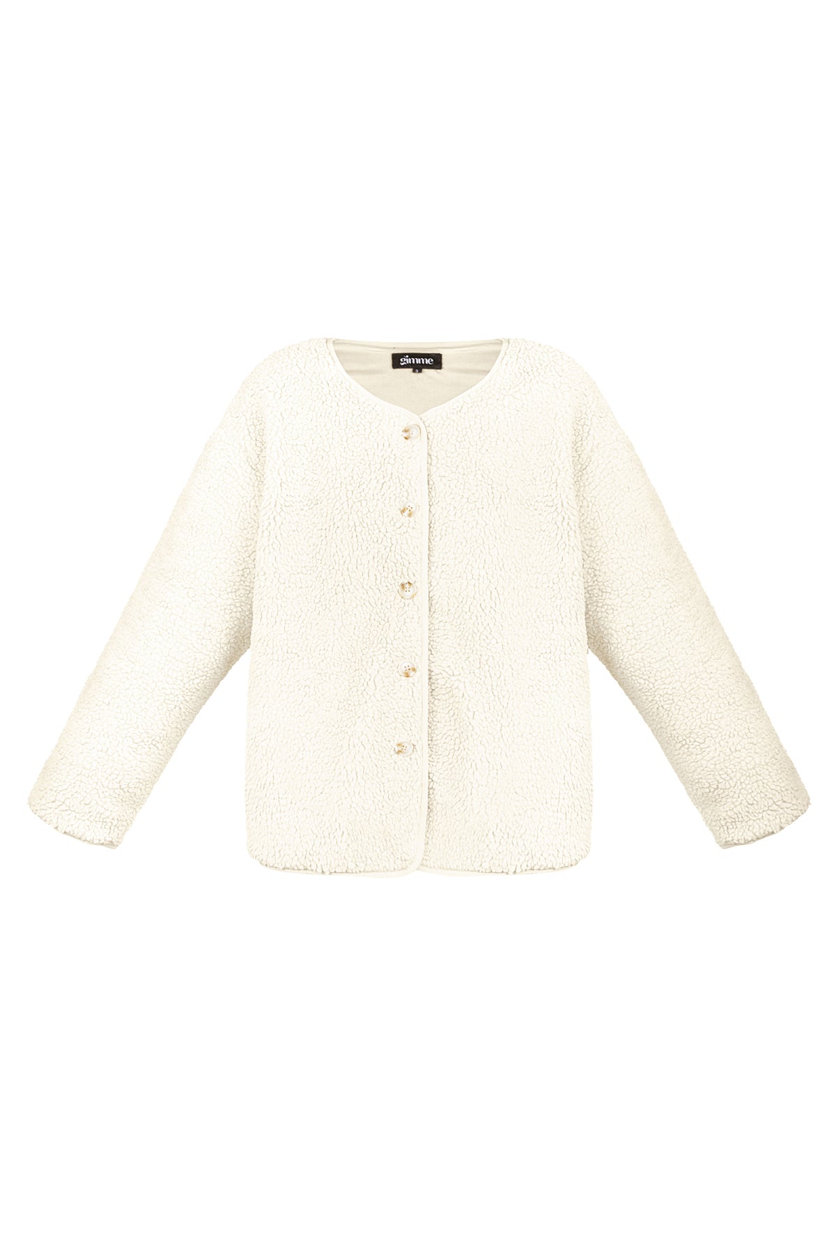 Damen Teddymantel Luxus | Polyester | Mehrfarbig