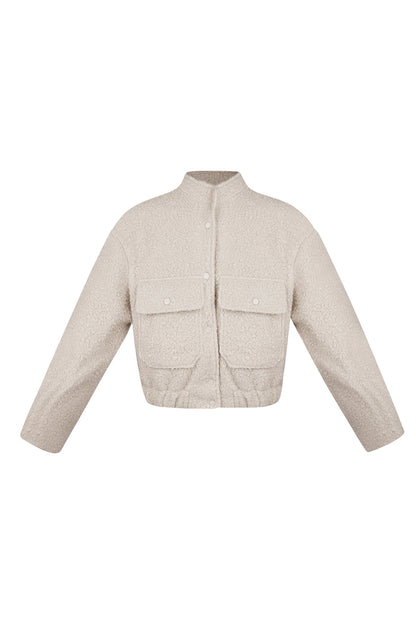 Damen Jacke Herbst Winter | Polyester | Mehrfarbig