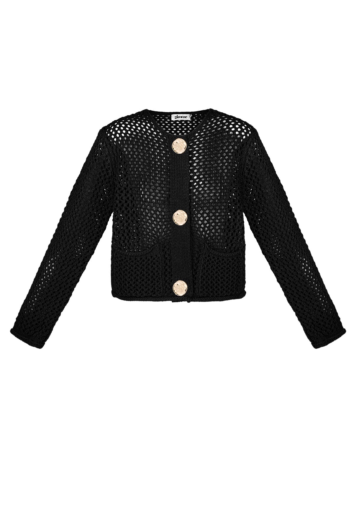 Damen Cardigan Gestrickt Classic | Polyester | Mehrfarbig