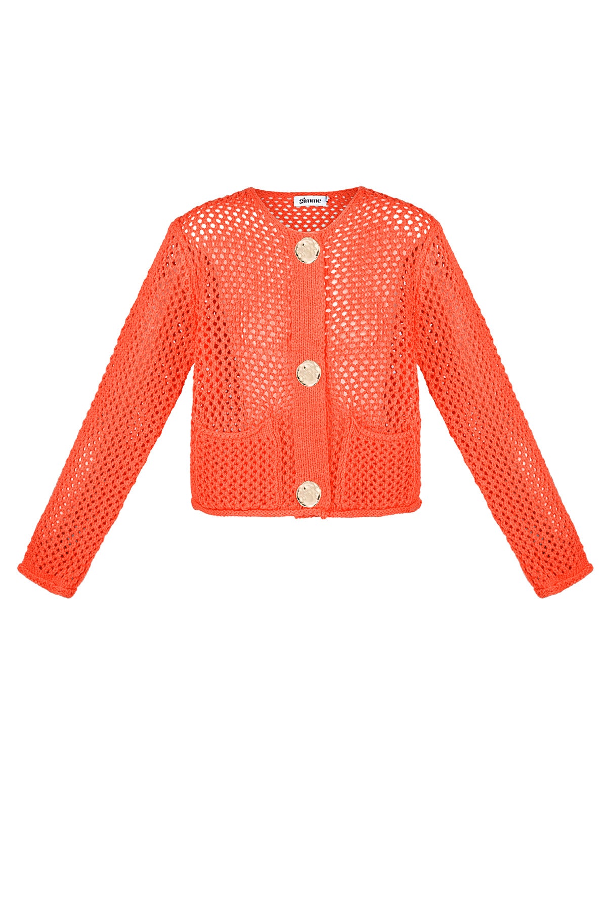 damen cardigan gestrickt classic | polyester | mehrfarbig