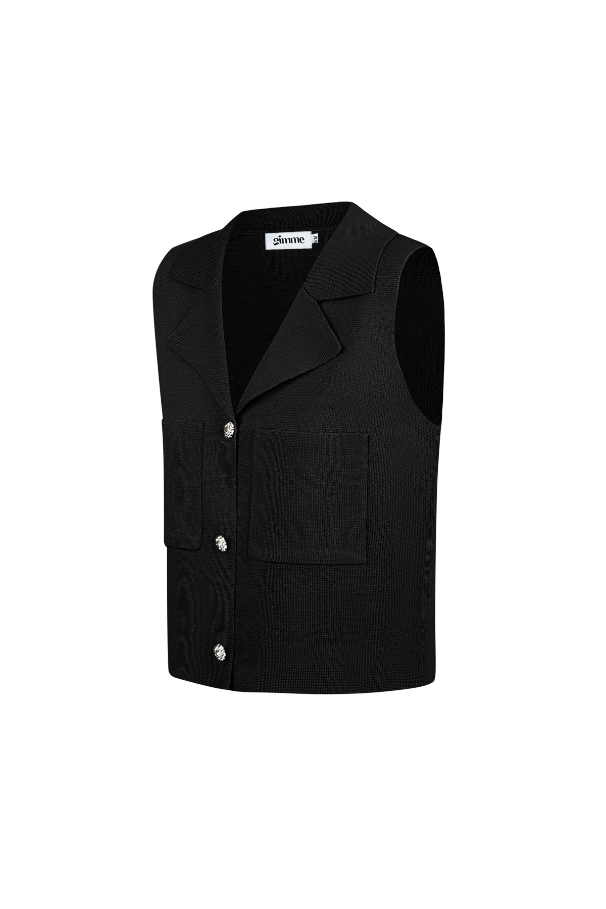Damen Top V-Ausschnitt Knopfleiste | Viskose | Mehrfarbig