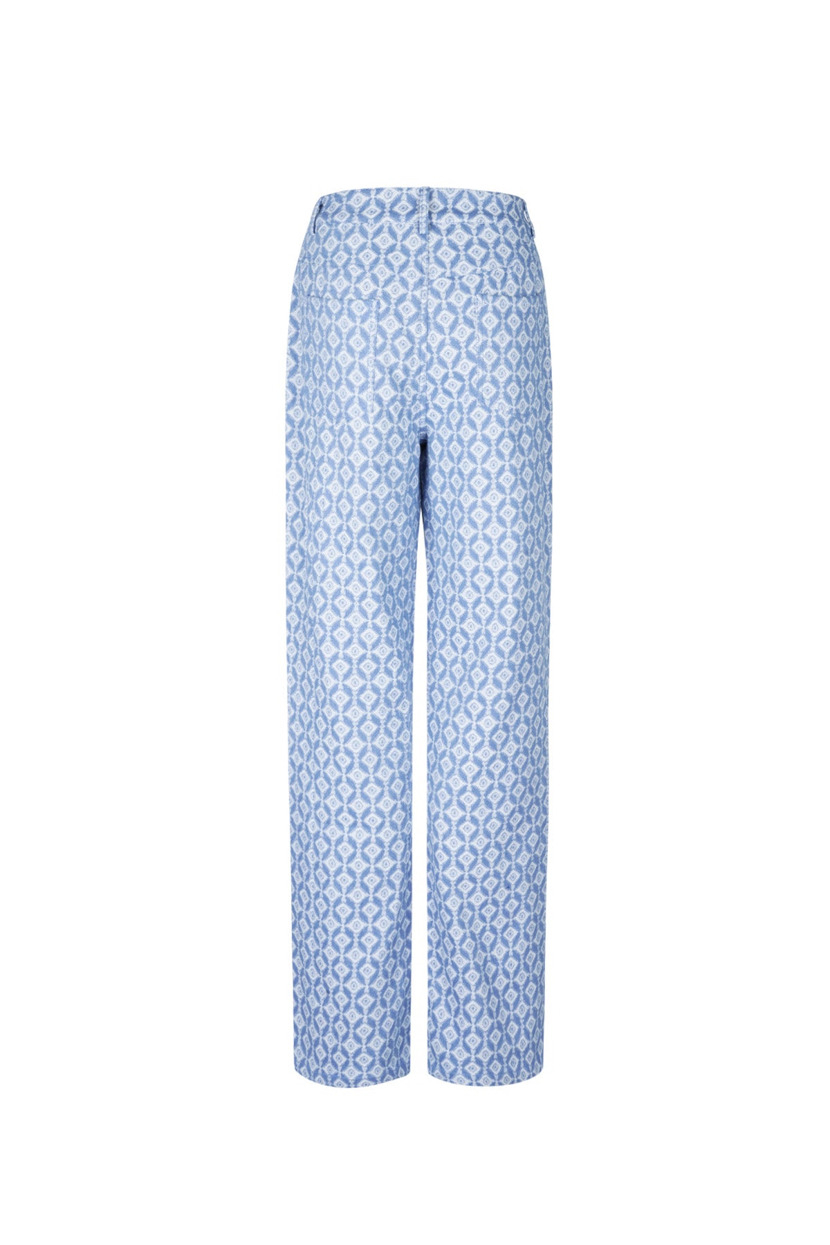 Damen Hose Geometrisch | Baumwolle | Mehrfarbig