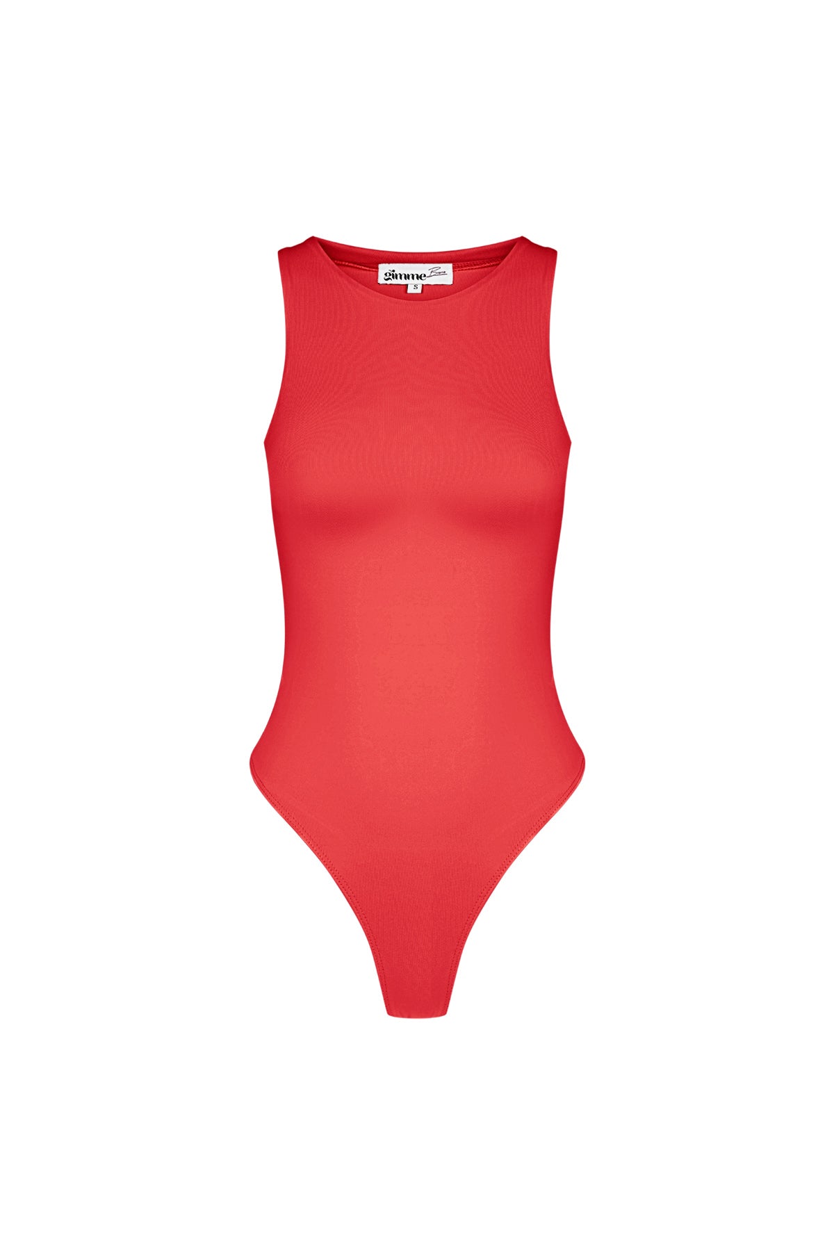 Polyester Damen Ärmelloses Body High Neck Form-Fitting