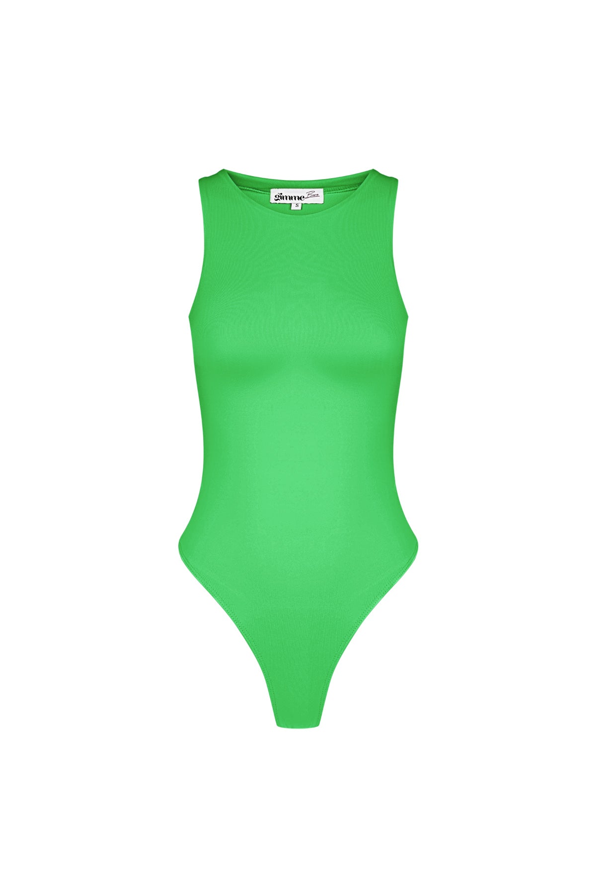 Polyester Damen Ärmelloses Body High Neck Form-Fitting