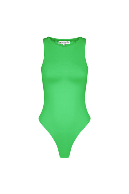 Polyester Damen Ärmelloses Body High Neck Form-Fitting
