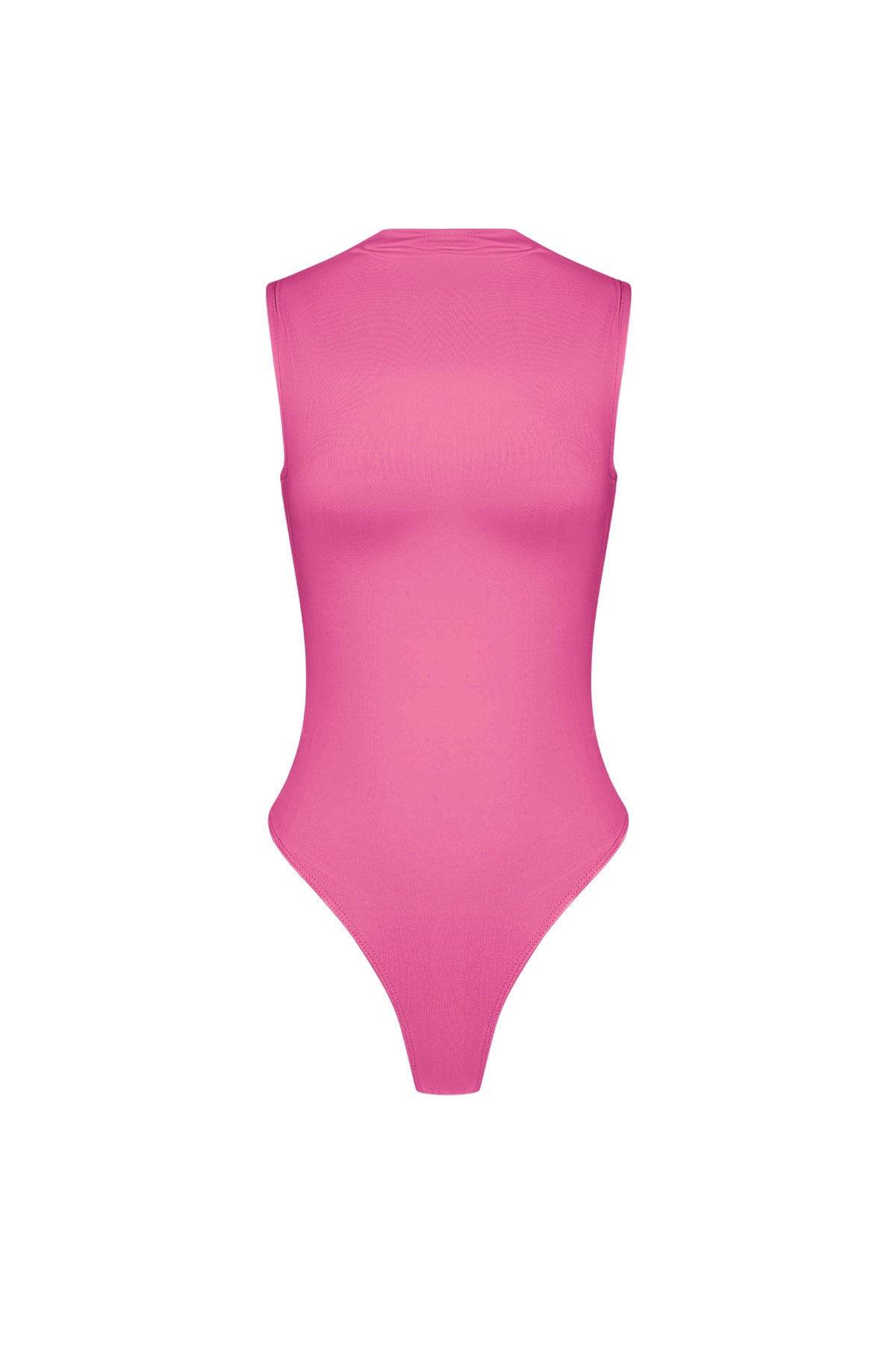 Elastisches Strick Damen Body Hochkragen Minimalistisches Design