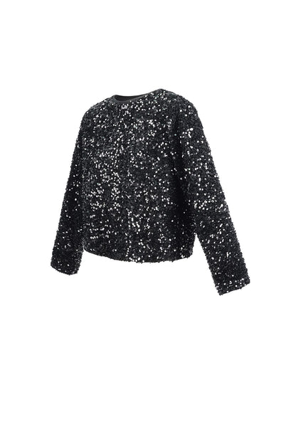 Damen Langarmshirt Schleife Luxus | Polyester | Mehrfarbig