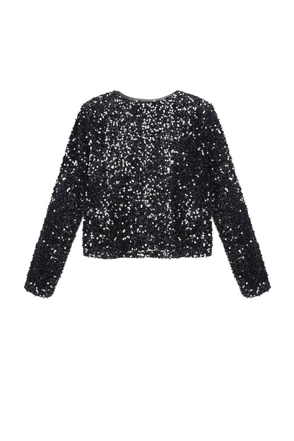 Damen Langarmshirt Schleife Luxus | Polyester | Mehrfarbig
