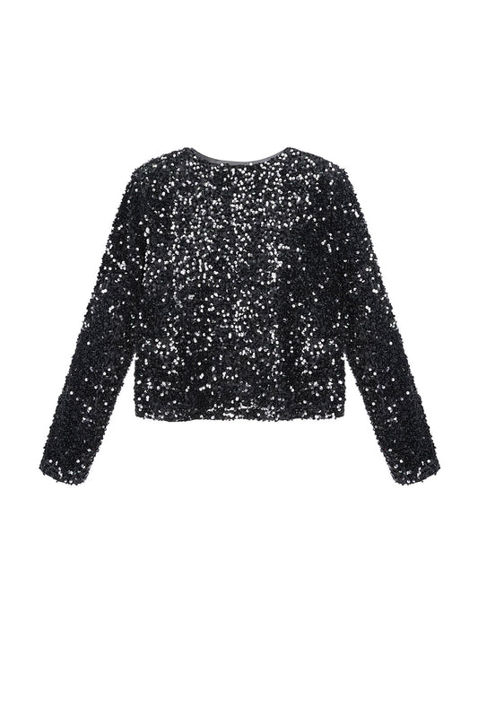 Damen Langarmshirt Schleife Luxus | Polyester | Mehrfarbig