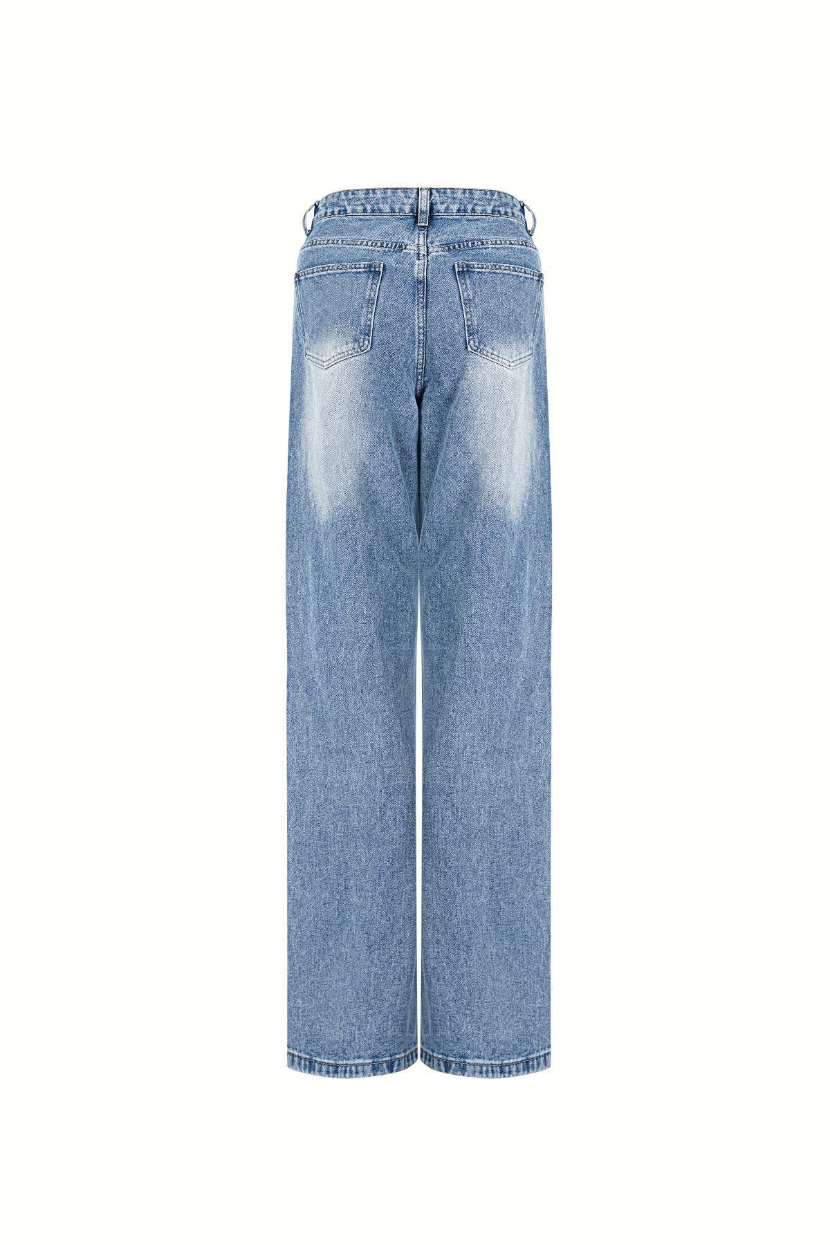 damen jeans ripped indigo | baumwolle | blau