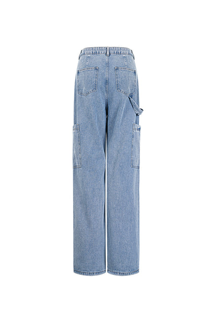 Damen Jeans Medium Indigo | Baumwolle | Blau