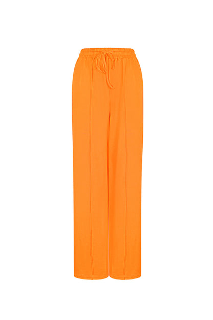 Damen Weithose Zugband | Baumwolle | Mehrfarbig