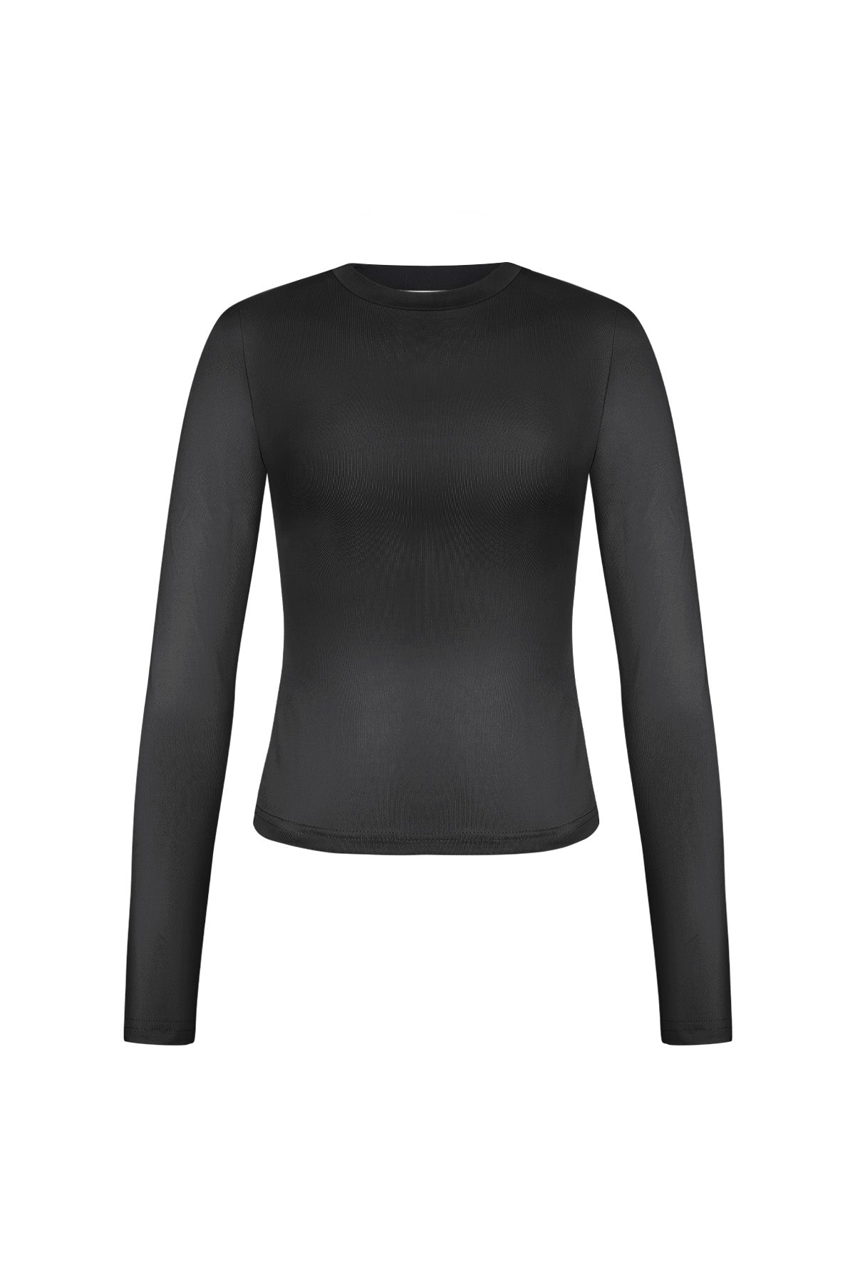 damen langarmshirt bodycon modern | polyester | grün
