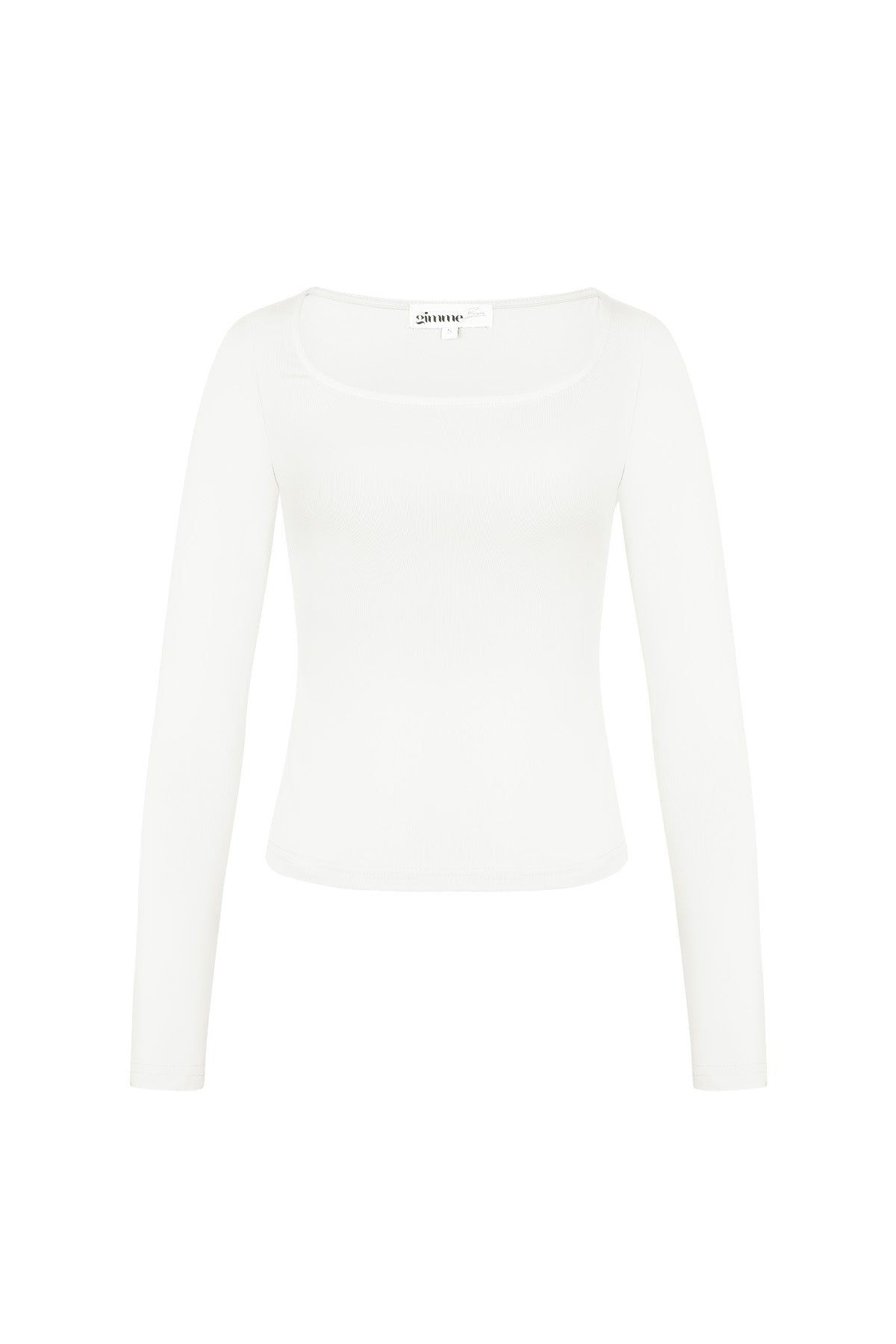 damen crop-top quadrat ausschnitt | polyester | schwarz