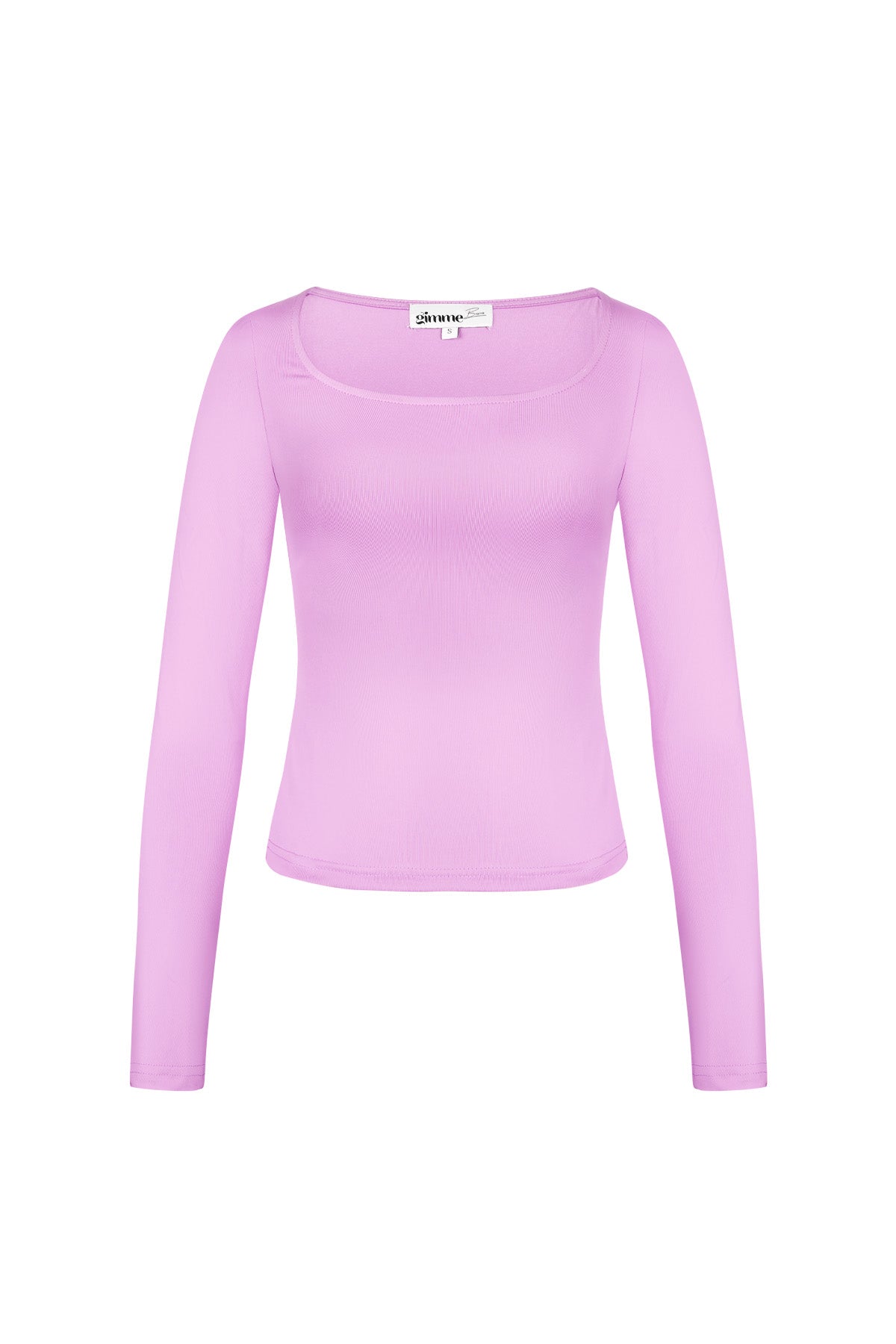 damen crop-top quadrat ausschnitt | polyester | schwarz