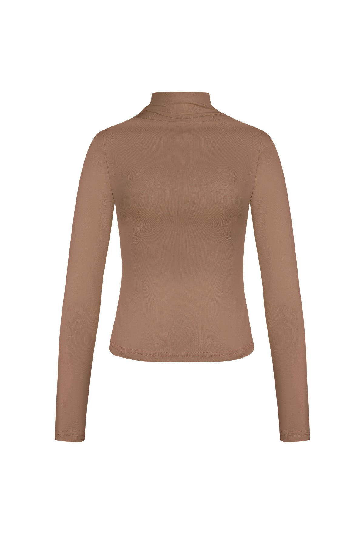 damen langarmshirt rippstrick stehkragen | polyester | mehrfarbig