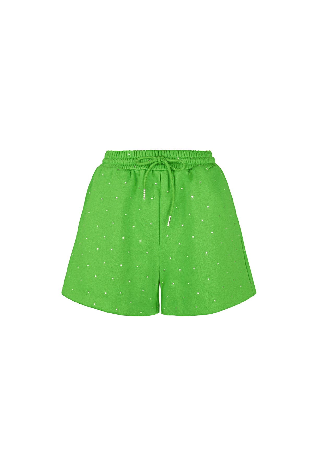 damen shorts zugband premium | baumwolle | grün