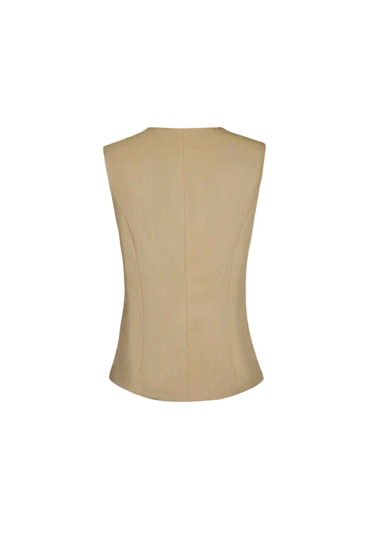 Damen Top Strukturiert Knopf | Polyester | Mehrfarbig