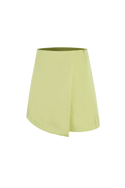 Damen Shorts Asymmetrisch | Polyester | Mehrfarbig