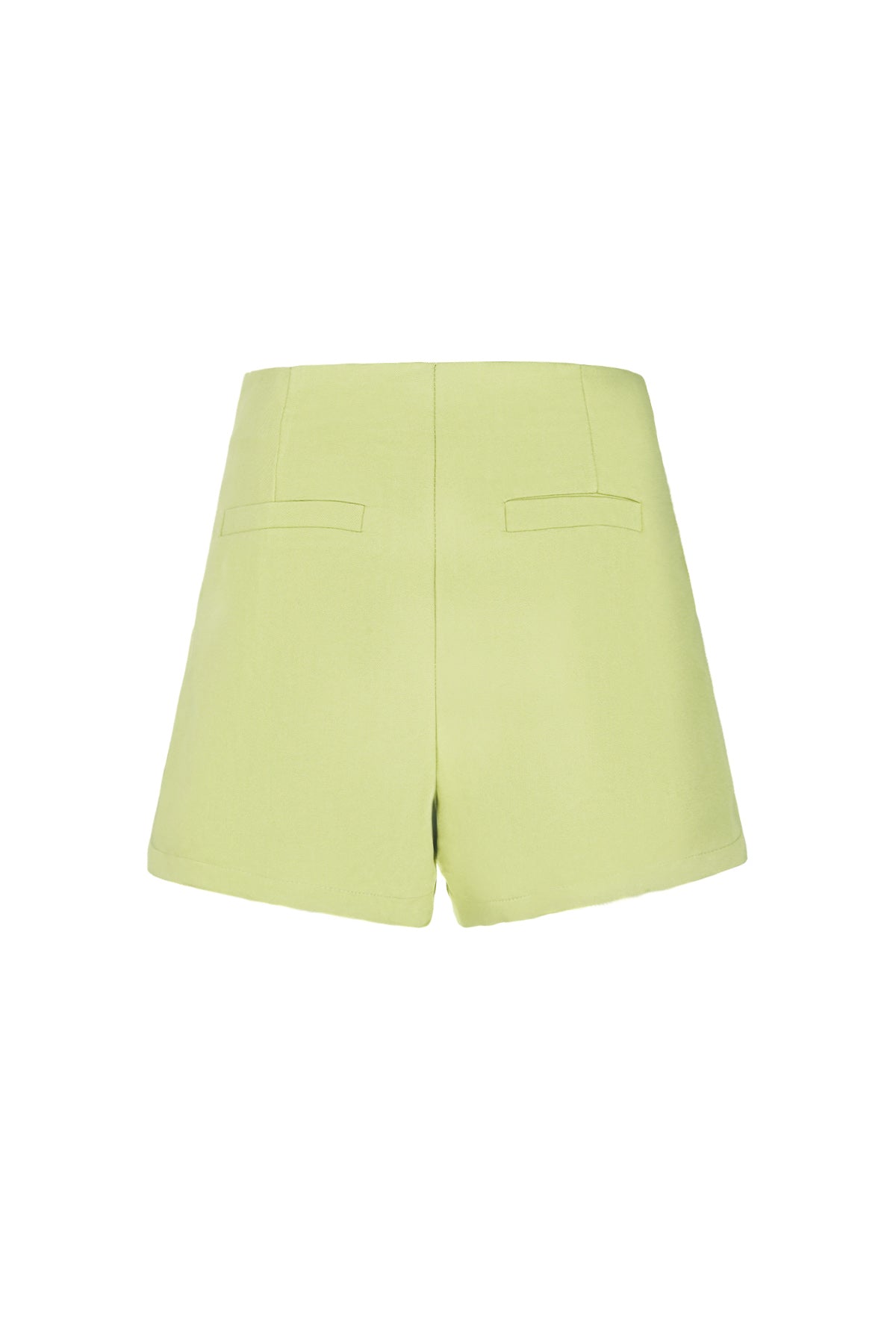 damen shorts asymmetrisch | polyester | mehrfarbig