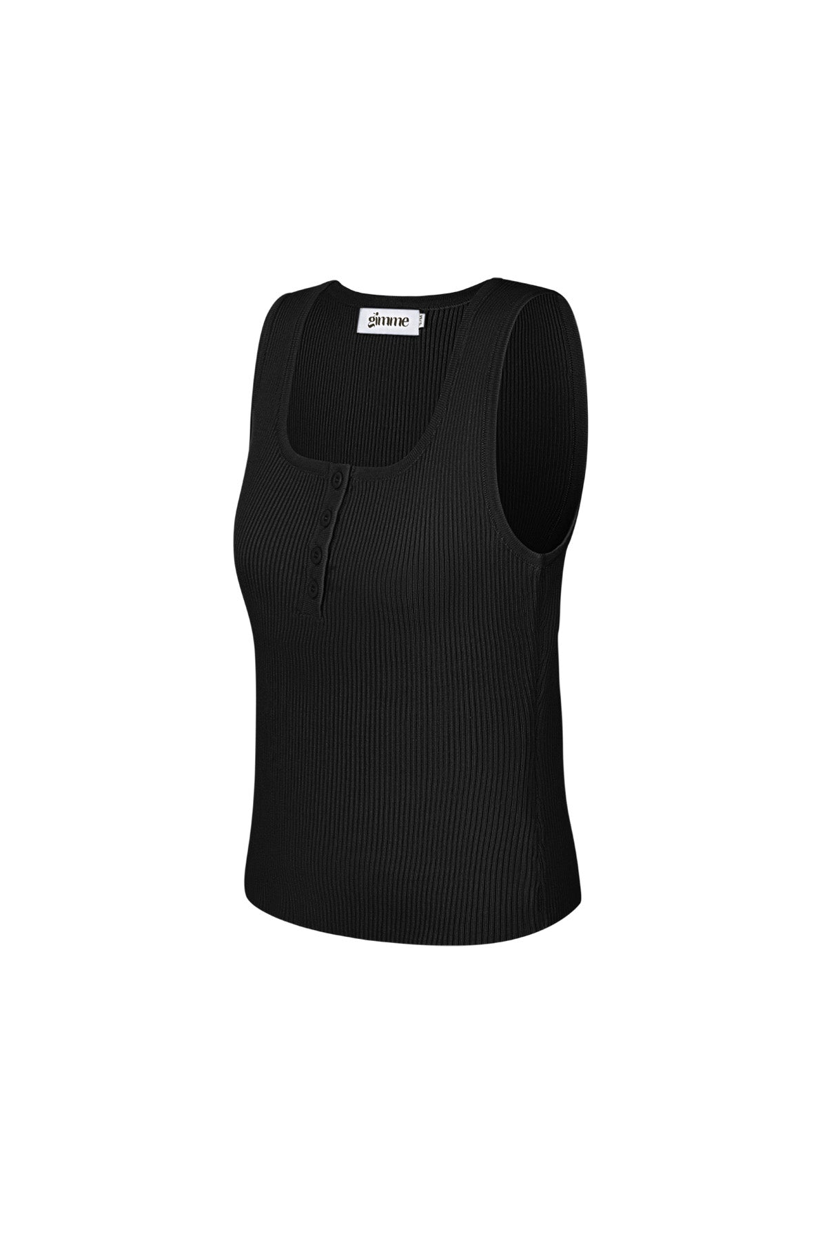 damen top rippstrick knopfleiste | viskose | mehrfarbig