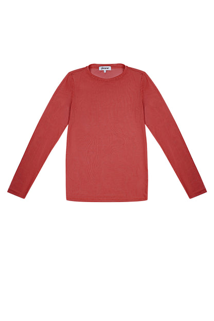 Damen Langarmshirt Mesh | Polyester | Mehrfarbig