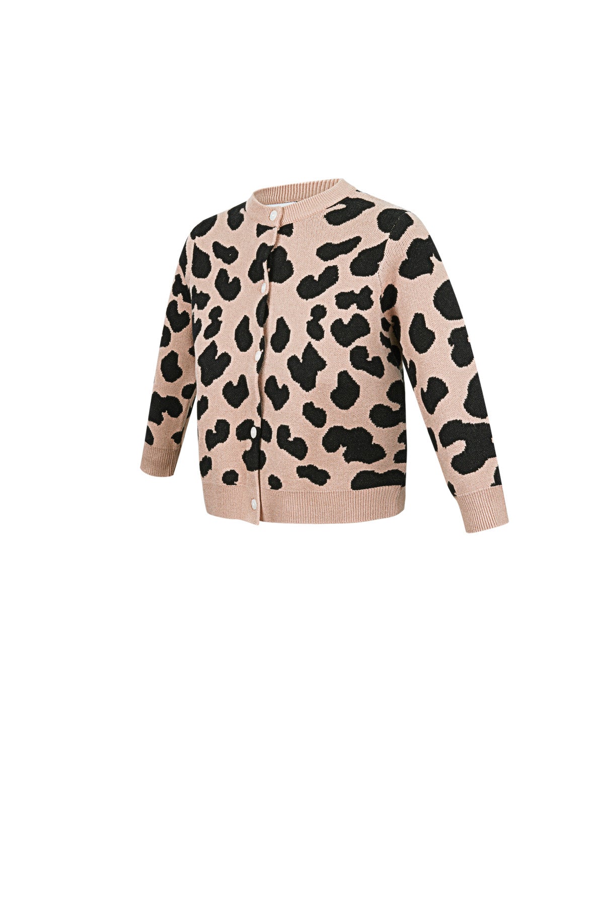 damen cardigan leopardenmuster viskose | viskose | mehrfarbig