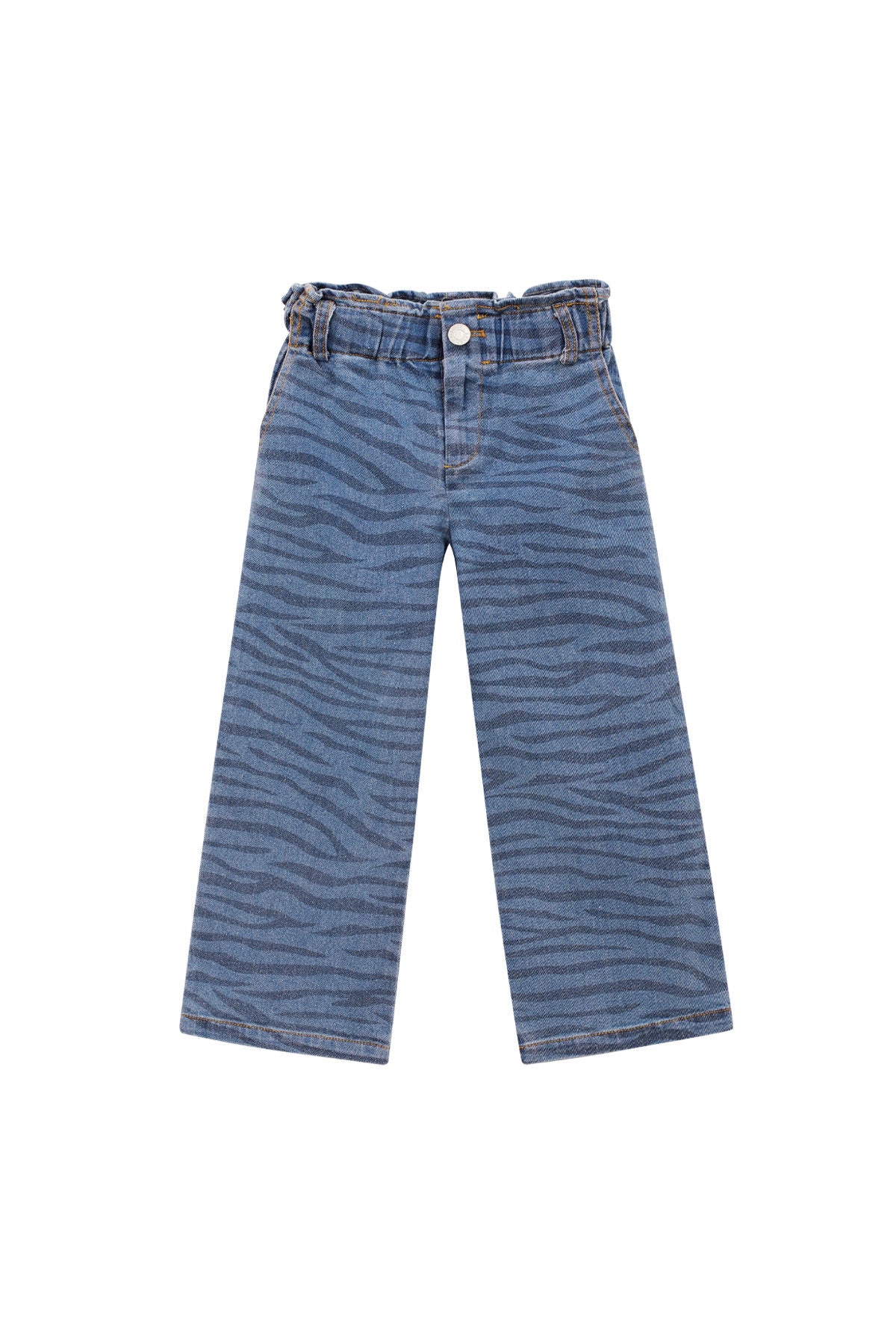Damen Jeans Zebra Indigo | Baumwoll-Denim | Blau