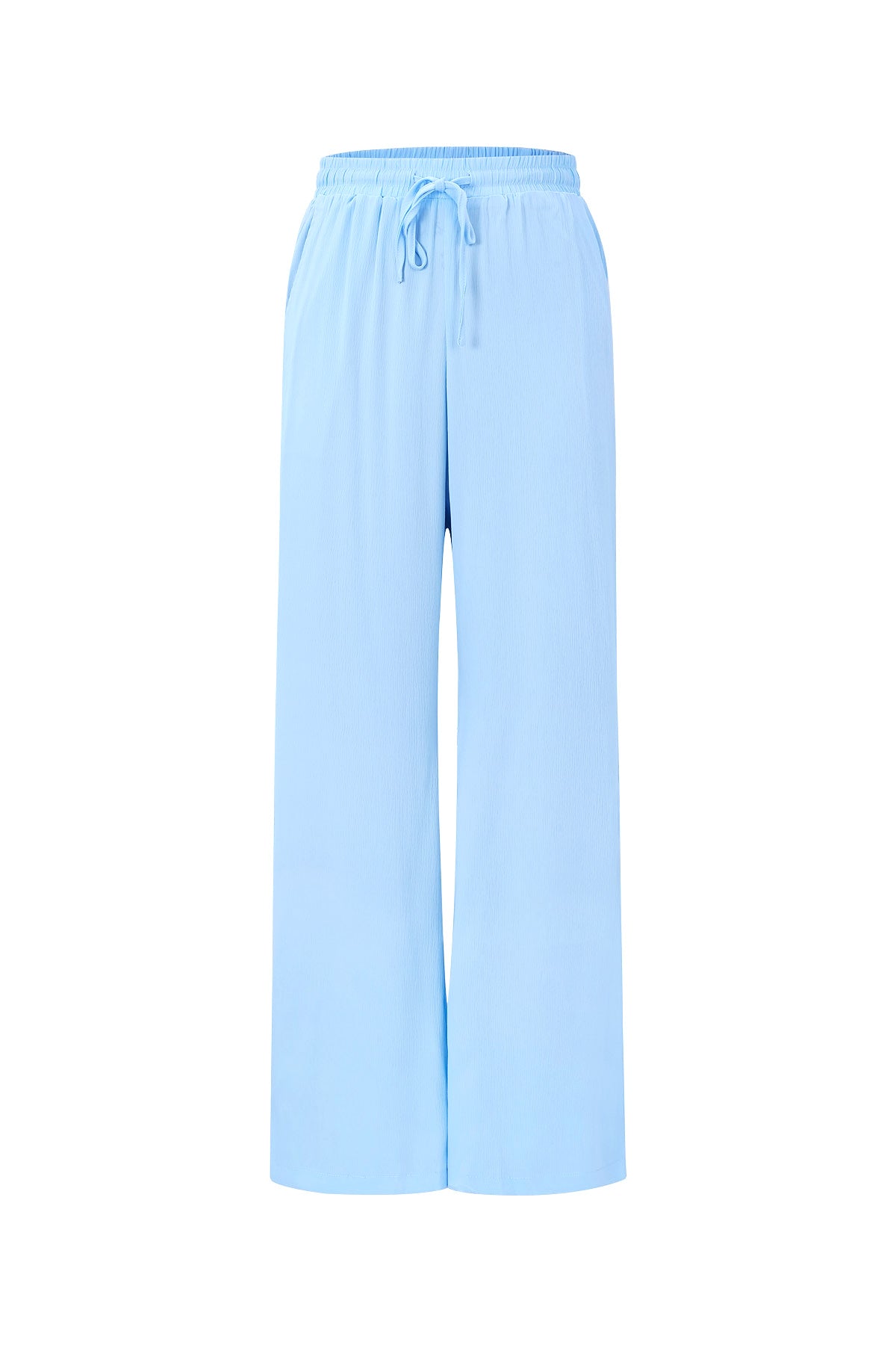 Damen Hose Gerade Uni | Polyester | Mehrfarbig